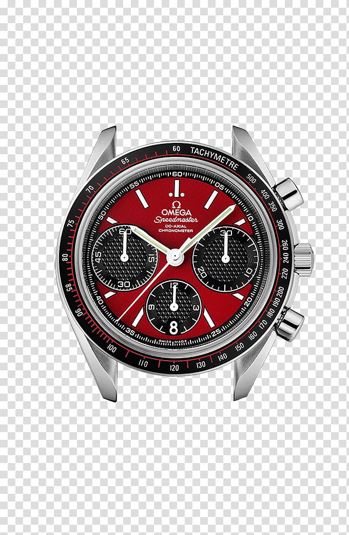 Omega Speedmaster Coaxial escapement Omega SA OMEGA Men's Speedmaster Racing Co-Axial Chronograph, watch transparent background PNG clipart