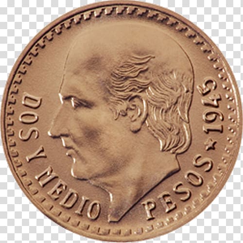 Centenario Coin Gold Medal Silver, Coin transparent background PNG clipart