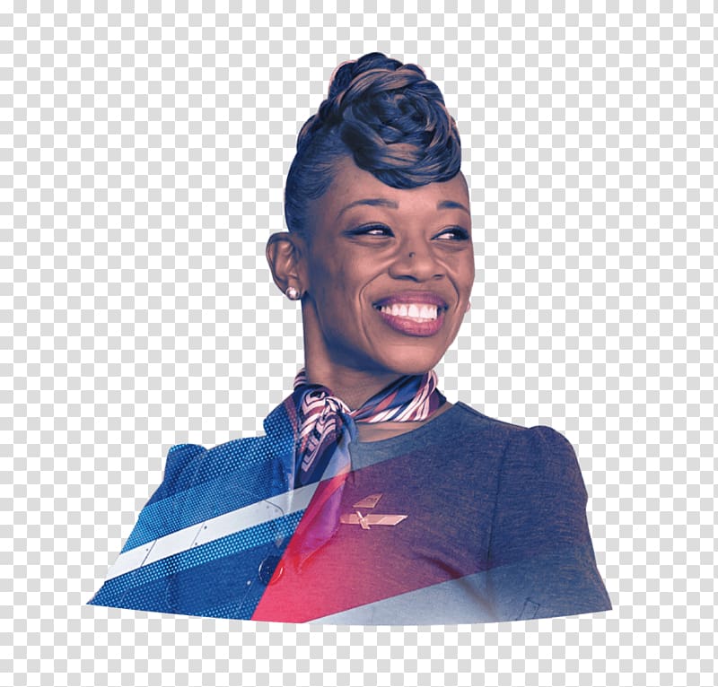 Flight attendant PSA Airlines Charlotte Douglas International Airport First officer, Flight Crew transparent background PNG clipart