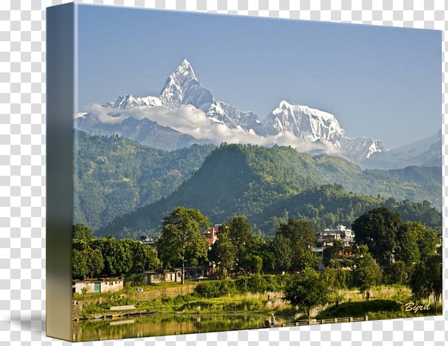 Machapuchare Pokhara Annapurna III Mount Everest Annapurna, Nepal, mountain transparent background PNG clipart