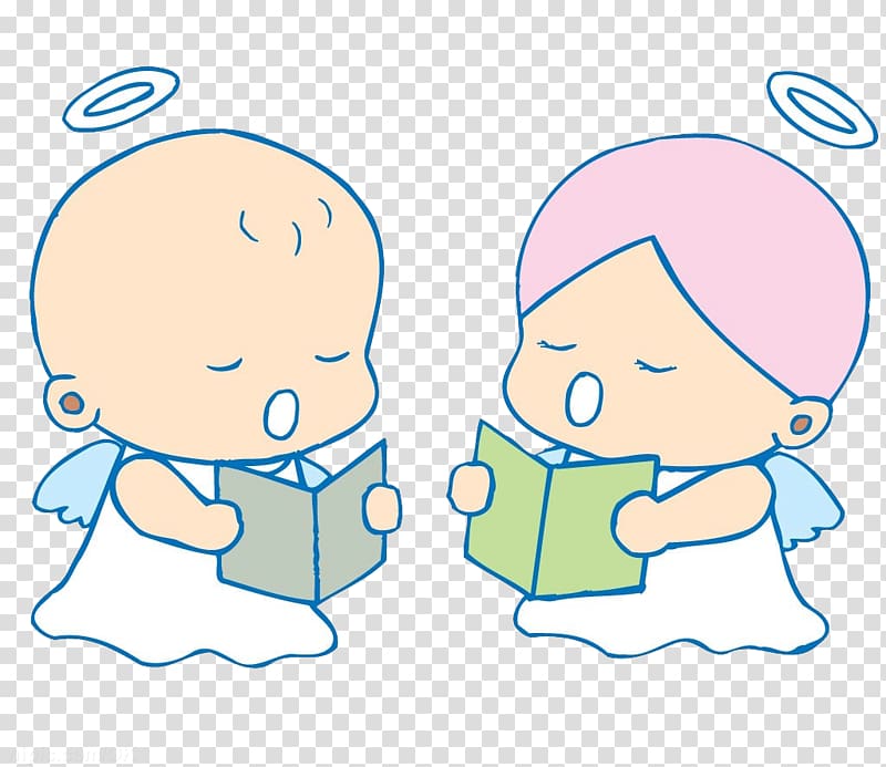 Angel Child Stroke, A pair of angels transparent background PNG clipart