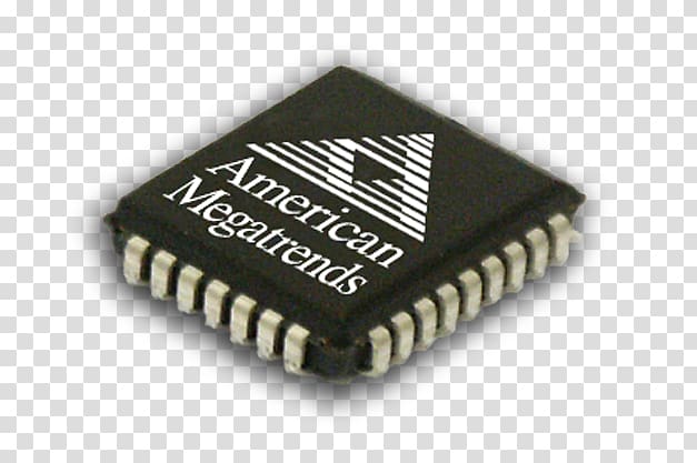 Microcontroller BIOS Integrated Circuits & Chips Embedded controller American Megatrends, bios chip transparent background PNG clipart