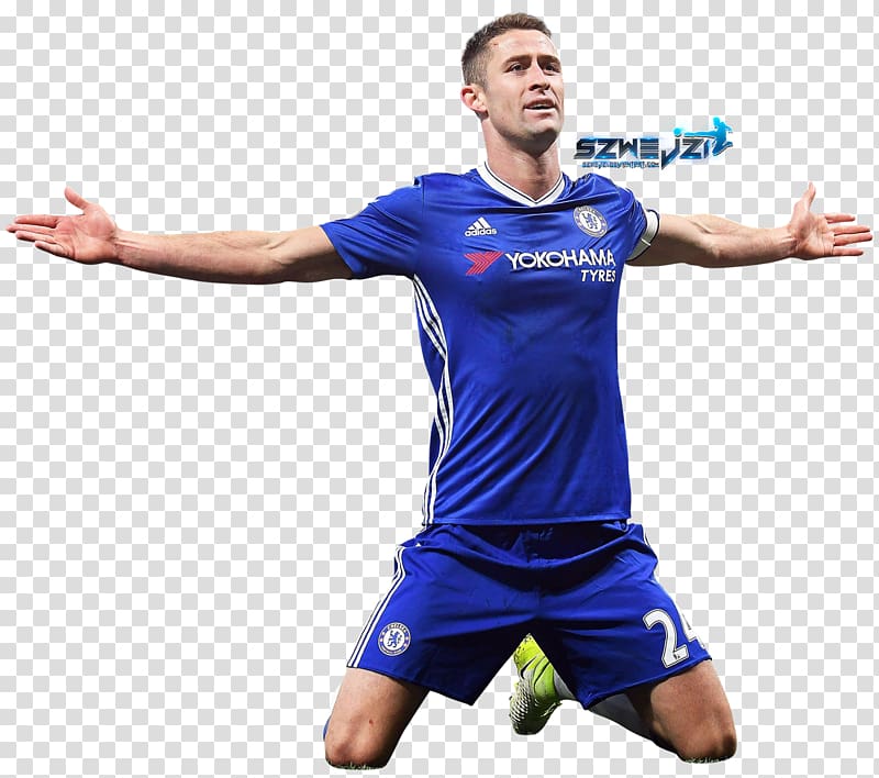 Chelsea F.C. Jersey Football player Football boot, gary cahill transparent background PNG clipart