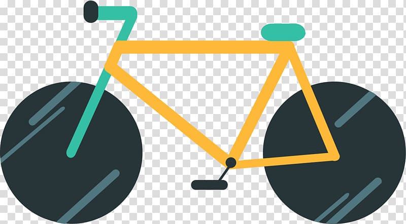 Bicycle Mountain bike Cycling, Colorful bicycle transparent background PNG clipart