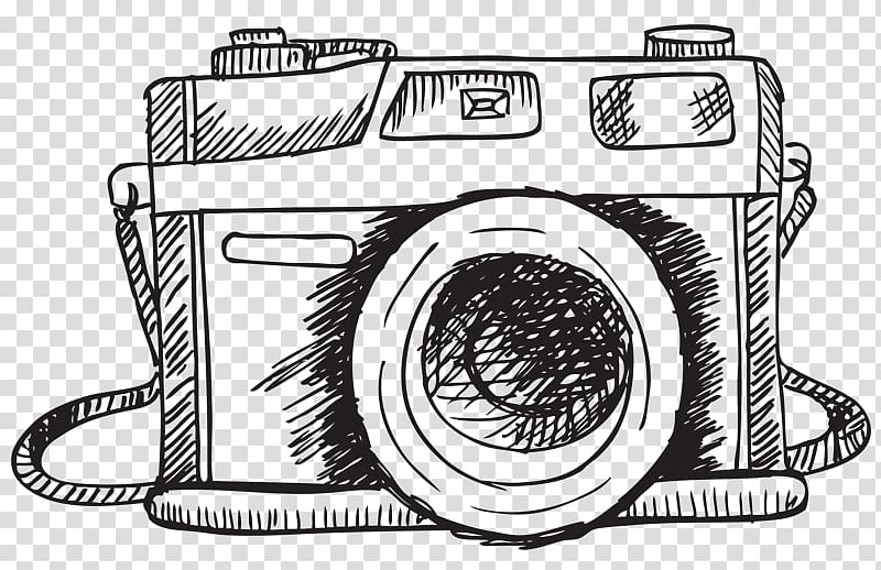 graphics Drawing Sketch Camera, Camera transparent background PNG clipart