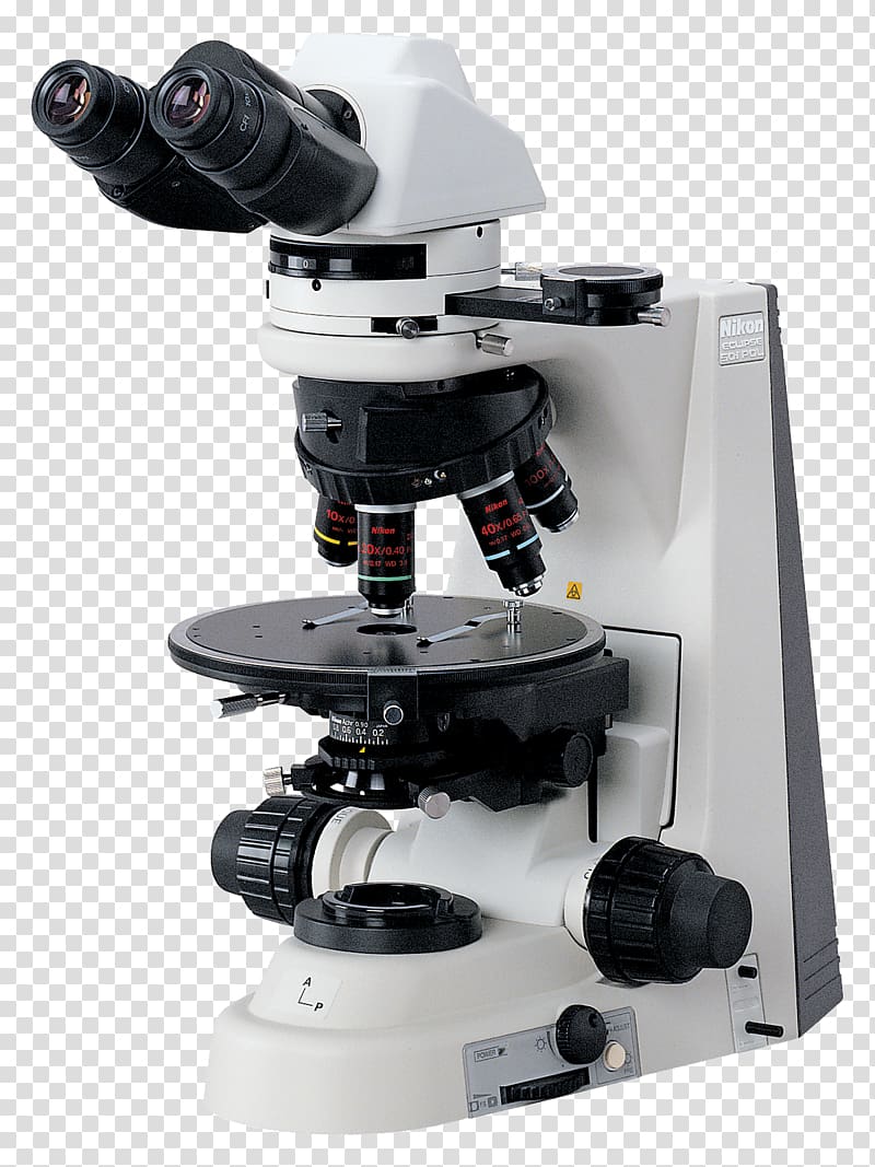 Optical microscope Nikon Instruments Micrograph, Microscope transparent background PNG clipart