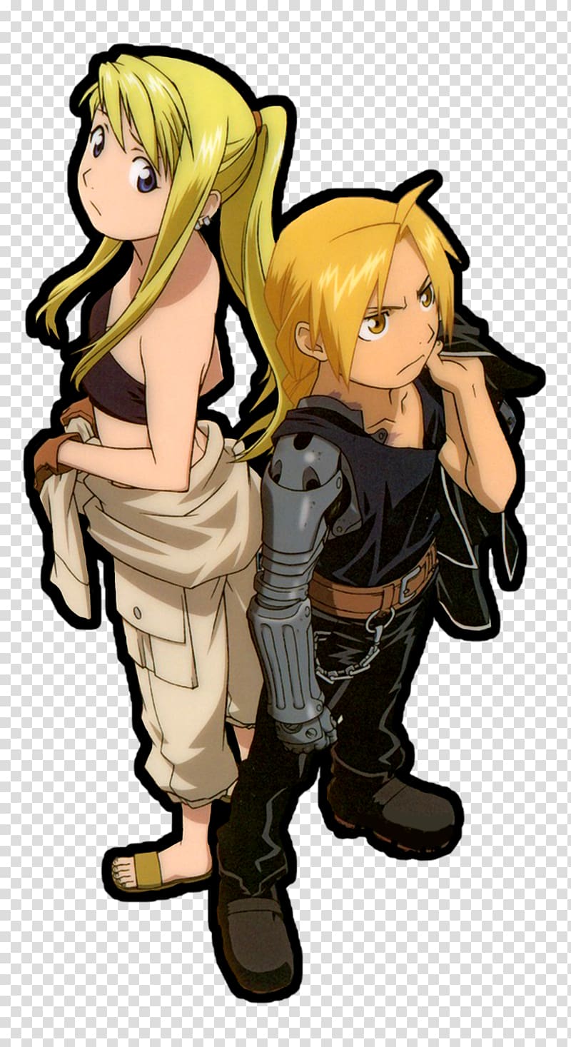 Winry Rockbell Edward Elric Alphonse Elric Fullmetal Alchemist Anime, Fullmetal transparent background PNG clipart