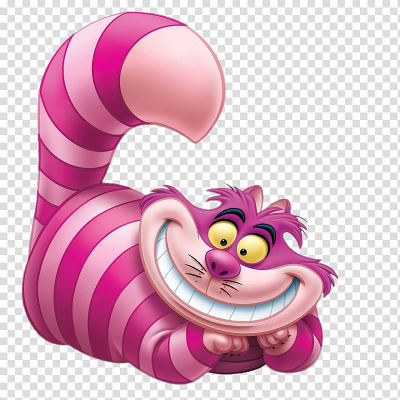 Cheshire cat, White Rabbit Alice\'s Adventures in Wonderland Cheshire Cat Queen of Hearts, alice in wonderland transparent background PNG clipart