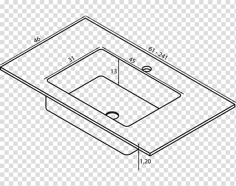 Sink Countertop Bathroom Solid surface Corian, sink transparent background PNG clipart