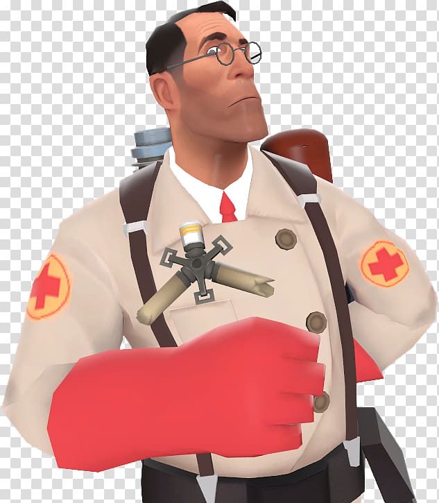 Team Fortress 2 Medic Scientist Namuwiki, scientist transparent background PNG clipart