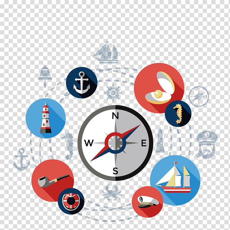 Icon design Icon, compass transparent background PNG clipart