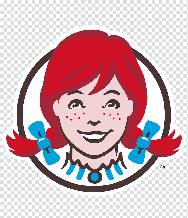 Wendy\'s Hamburger Fast food restaurant Logo American cuisine, transparent background PNG clipart
