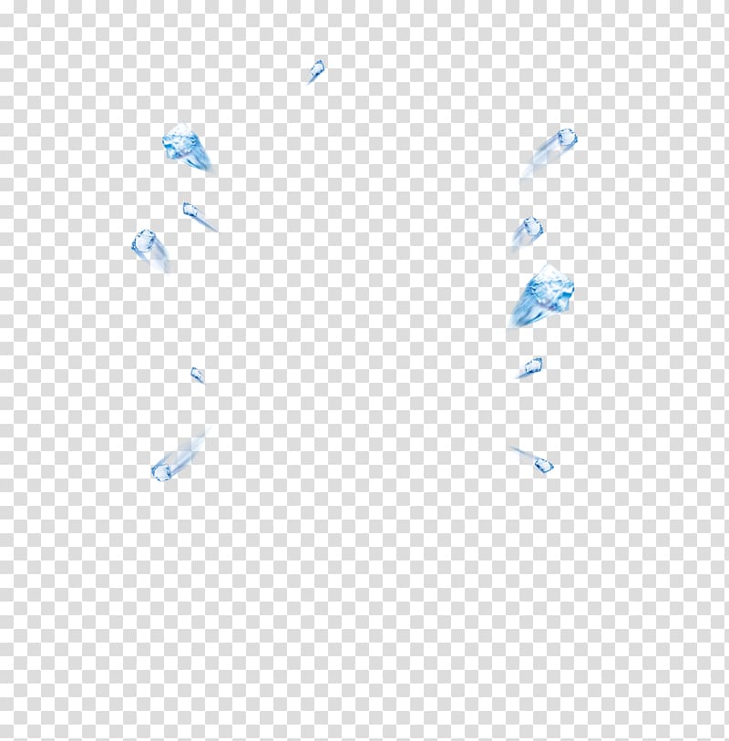 Blue ice Computer file, Floating ice transparent background PNG clipart
