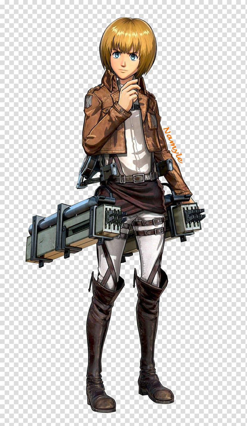 Armin Arlert A.O.T.: Wings of Freedom Anime Attack on Titan Eren Yeager, Shingeki No Kyojin transparent background PNG clipart