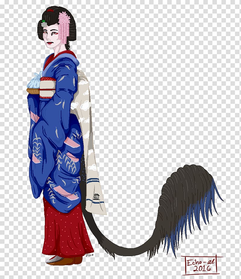 Costume Character Animated cartoon, maiko transparent background PNG clipart