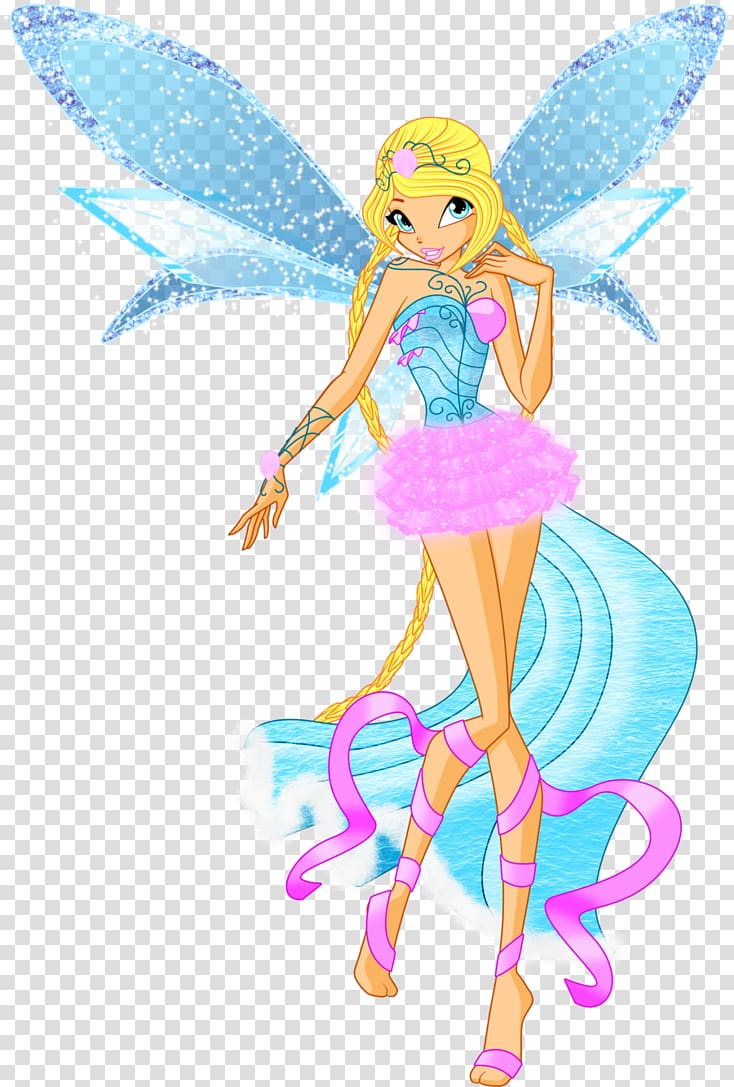 Fairy Bloom Stella Fan art , Winx Club Believix In You transparent background PNG clipart