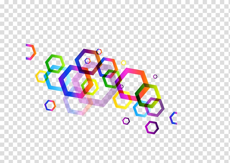 Euclidean Adobe Illustrator, Hexagonal circle creative transparent background PNG clipart