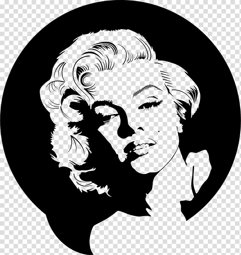 , black box in the Marilyn Monroe transparent background PNG clipart