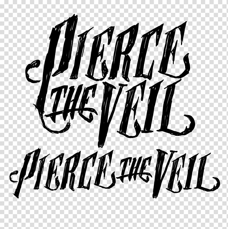Pierce The Veil T-shirt Misadventures Tour Taste of Chaos, veils transparent background PNG clipart