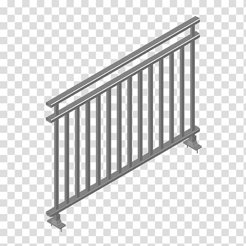 Guard rail Angle Deck railing Fence Handrail, steel railing transparent background PNG clipart