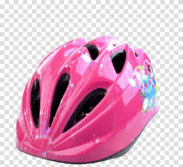 Bicycle helmet Motorcycle helmet, Disney children\'s helmet transparent background PNG clipart