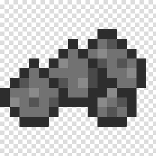 minecraft coal pixel art