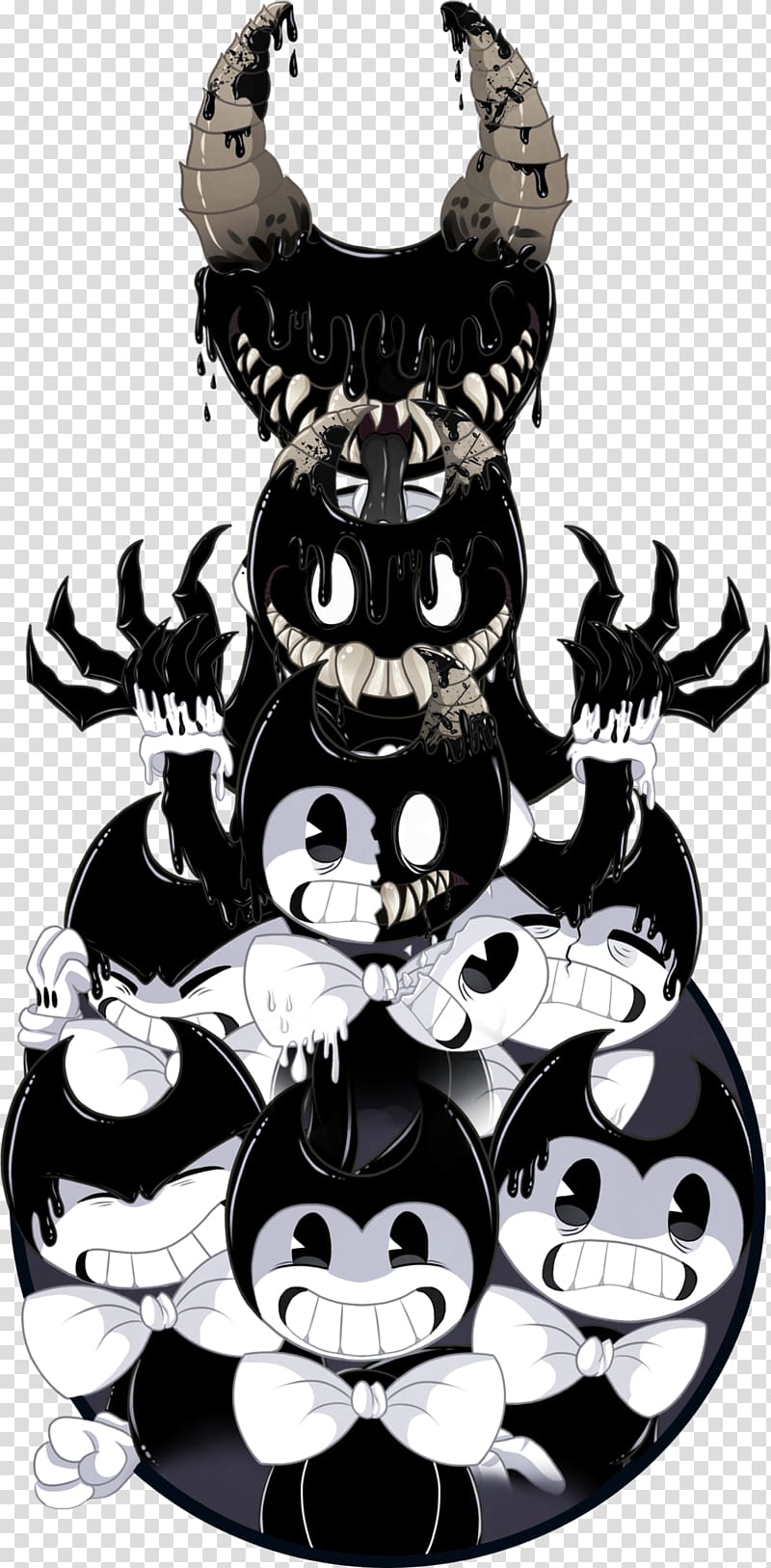 Bendy and the Ink Machine Internet meme Video game YouTube, do not forget me transparent background PNG clipart