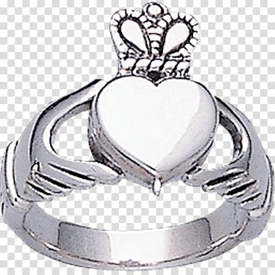 Poison ring Silver Jewellery Claddagh ring, Claddagh Ring transparent background PNG clipart