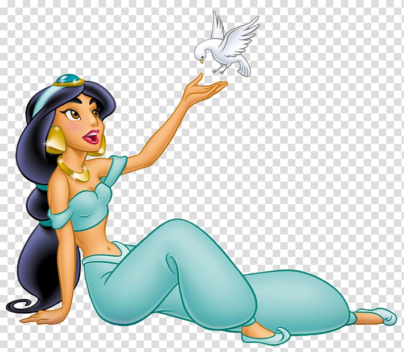 Princess Jasmine Rapunzel Tiana Merida Anna, princess jasmine transparent background PNG clipart