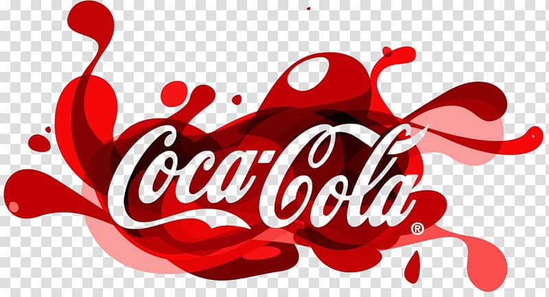 Coca-Cola Fizzy Drinks Logo , coca cola transparent background PNG clipart