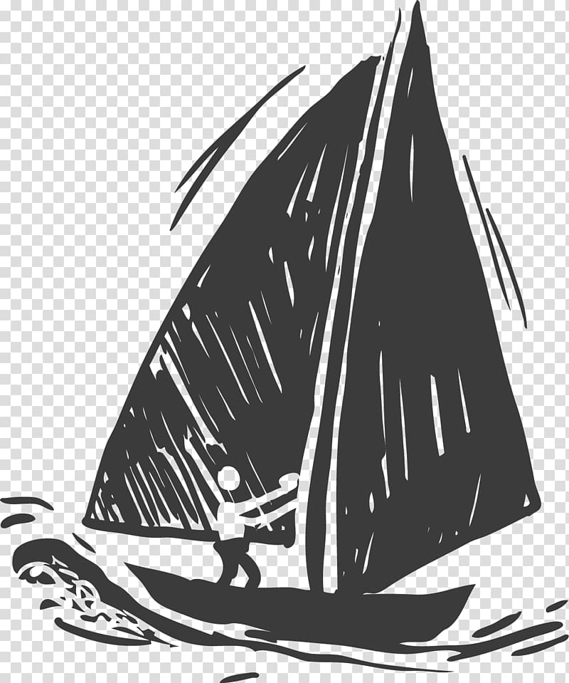 Boat Caravel, Black painted boat transparent background PNG clipart