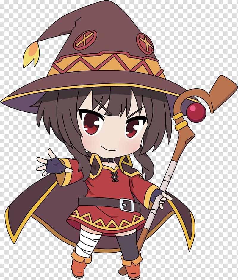 Chibi KonoSuba Anime Manga, Konosuba chibi transparent background PNG clipart