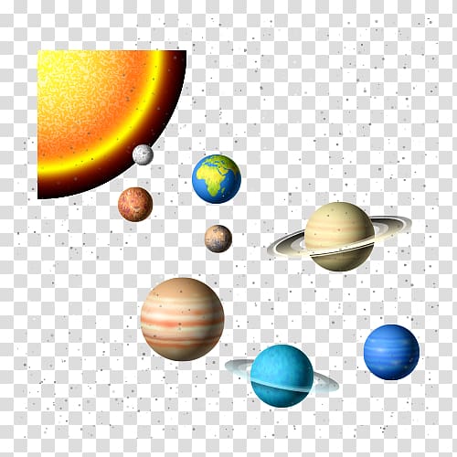 Cosmic planet vast sky material transparent background PNG clipart