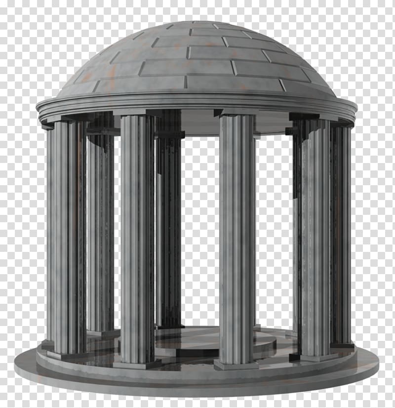 Dome Roman gardens, crack ground transparent background PNG clipart