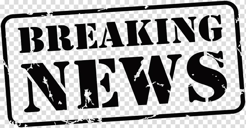 black breaking news text, Breaking news Newspaper , newspaper transparent background PNG clipart