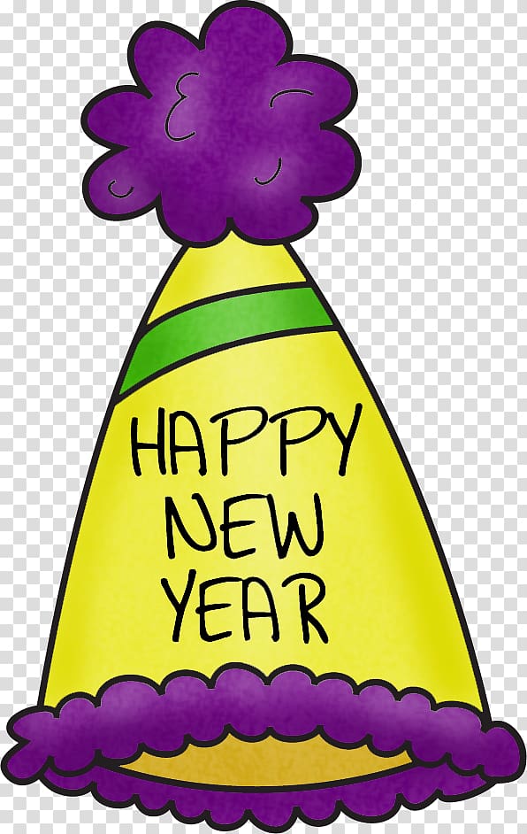 Party hat New Year\'s Eve , Hat transparent background PNG clipart