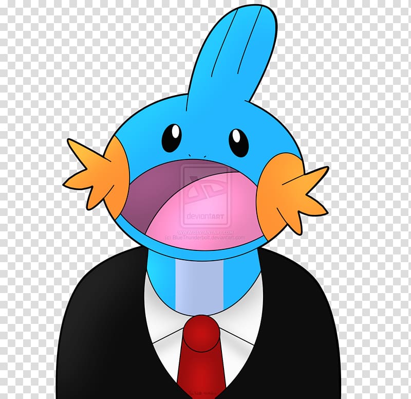 Mudkip Character Swampert, thunderbolt transparent background PNG clipart