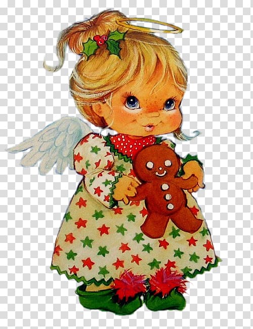 Christmas ornament Fairy Doll Angel M, Fairy transparent background PNG clipart