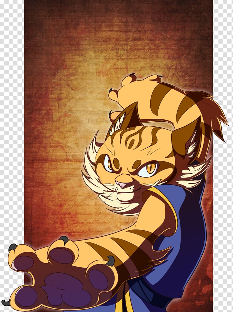 Tiger Lord Shen Tigress Kung Fu Panda Tai Lung, xin fu transparent background PNG clipart
