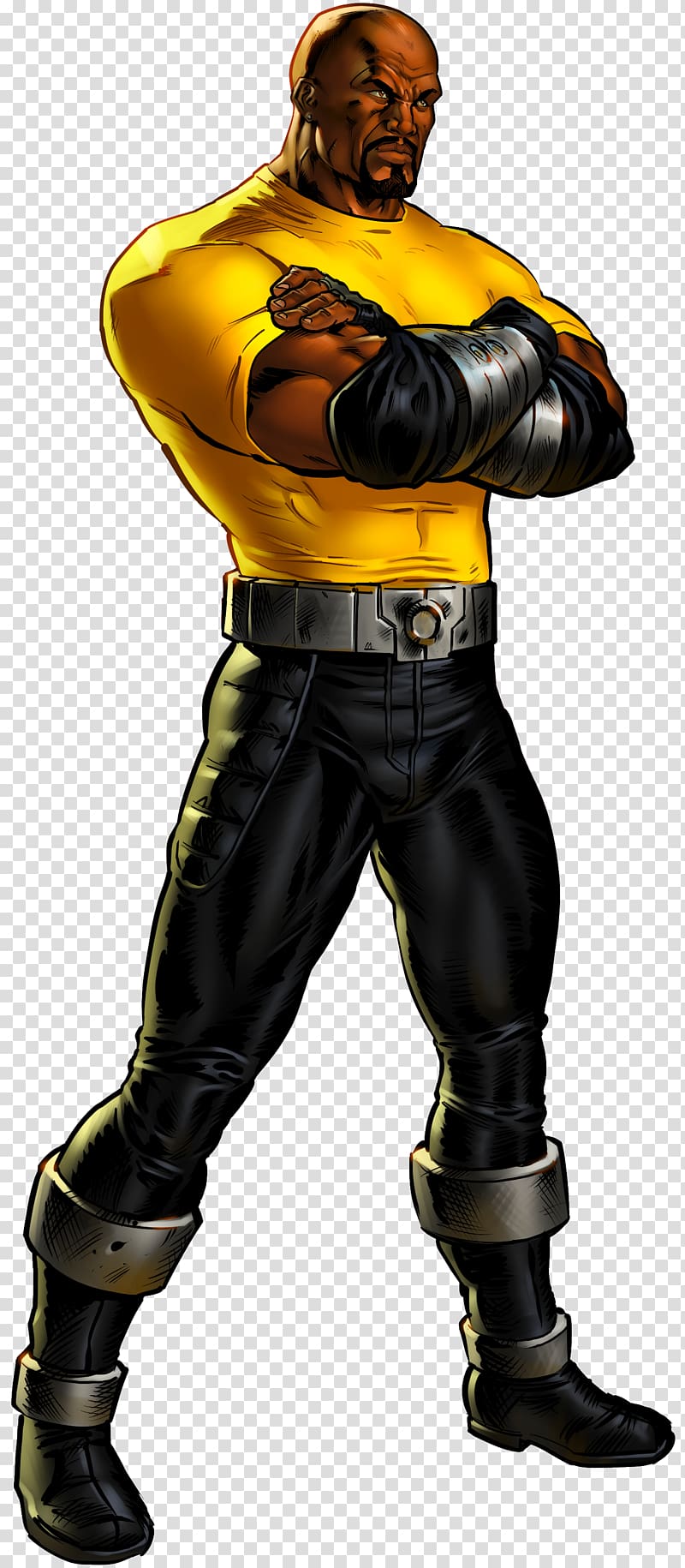 Samuel L. Jackson Luke Cage Marvel: Avengers Alliance Marvel Avengers Assemble Iron Fist, man painting transparent background PNG clipart