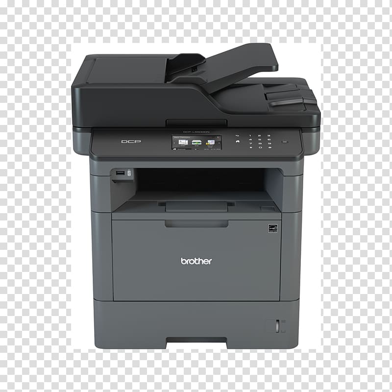 Multi-function printer Brother Industries Brother MFC-L5700DN Copier-Fax-Printer-Scanner-40ppm-256 MB-Duplex LAN Laser printing, Multifunction Printer transparent background PNG clipart