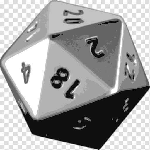 Dungeons & Dragons D20, Dice Roller d20 System Role-playing game, Dice transparent background PNG clipart