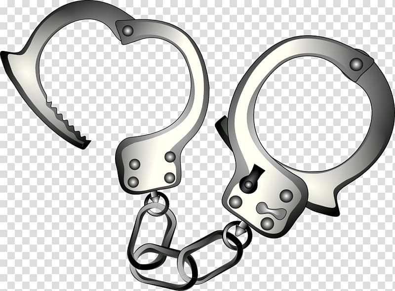 Handcuffs Police , Handcuff transparent background PNG clipart