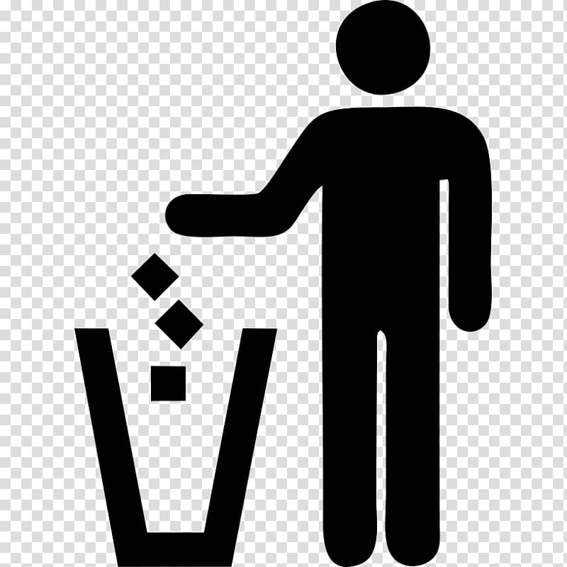Litter Sign Symbol Rubbish Bins & Waste Paper Baskets, symbol transparent background PNG clipart