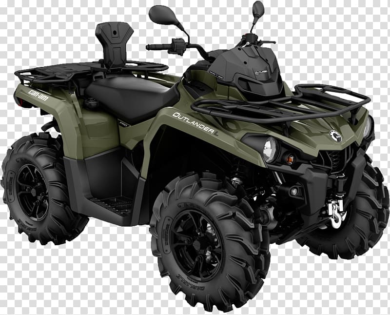 Can-Am motorcycles All-terrain vehicle 2018 Mitsubishi Outlander BRP-Rotax GmbH & Co. KG 2017 Mitsubishi Outlander, motorcycle transparent background PNG clipart