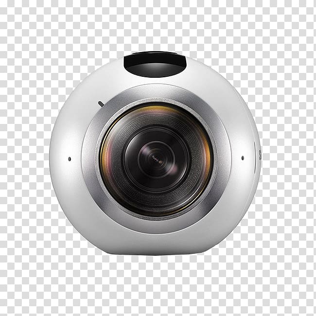 Samsung Gear 360 Samsung Gear VR Immersive video Camera, Camera transparent background PNG clipart