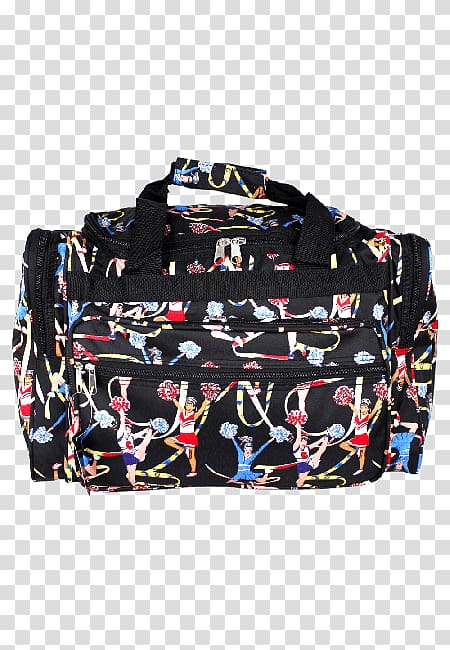 Handbag Hand luggage Tote bag Cheerleading, Duffle bag transparent background PNG clipart