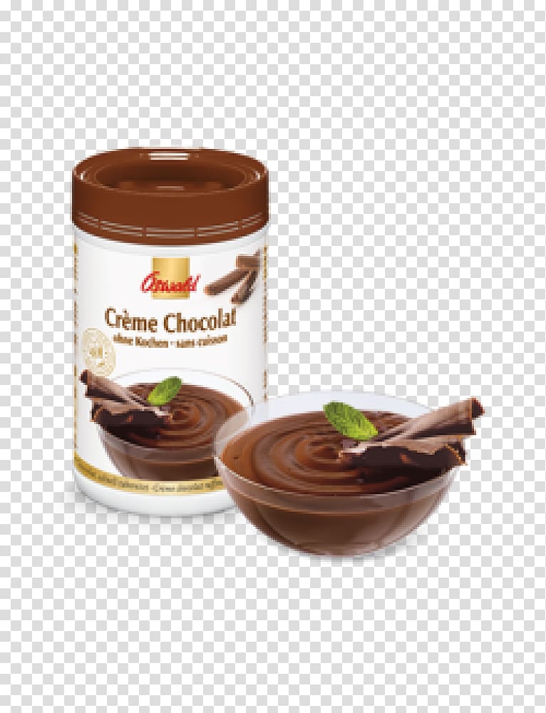 Chocolate pudding Cream Panna cotta Mousse, chocolate fondue transparent background PNG clipart