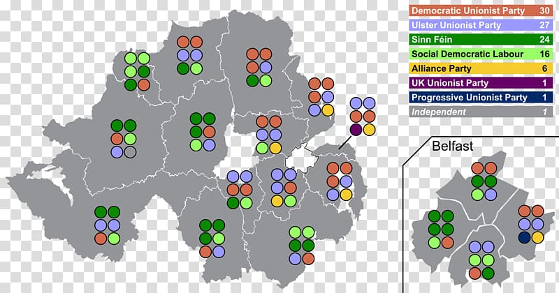 Northern Ireland Assembly election, 2007 Northern Ireland Assembly election, 2017 Northern Ireland Assembly election, 2003 Northern Ireland Assembly election, 1998, ireland map transparent background PNG clipart