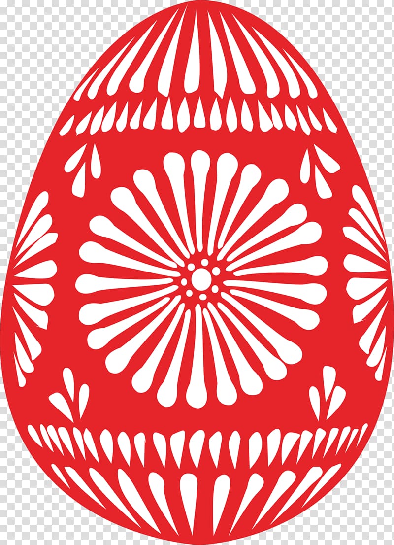 Red Easter egg Easter Bunny , Easter transparent background PNG clipart